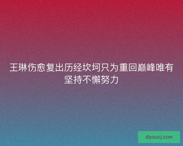 王琳伤愈复出历经坎坷只为重回巅峰唯有坚持不懈努力